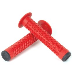 POIGNEES BMX CULT X VANS ROUGE (AVEC FLANGES)
